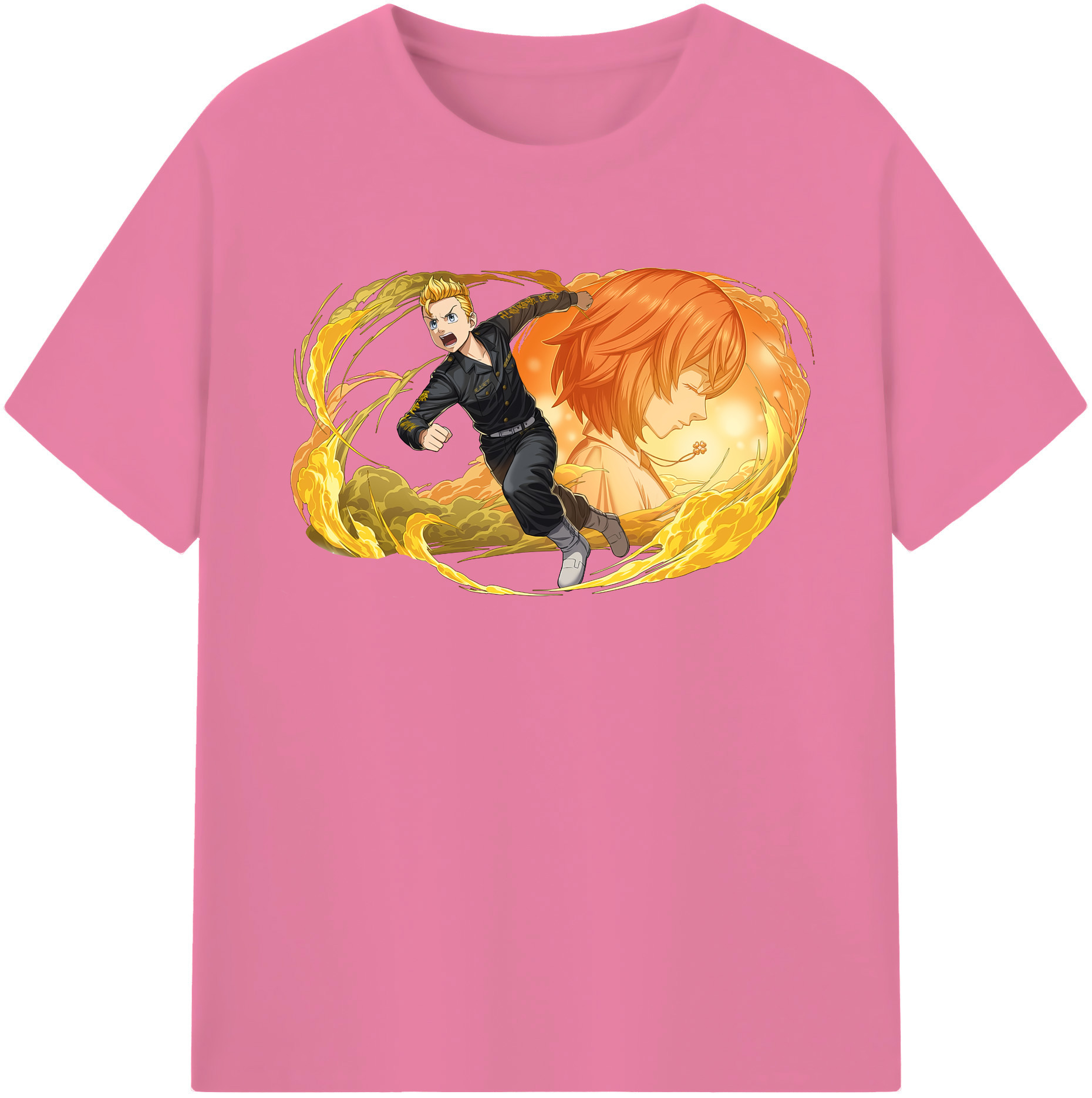 （画像用） 東京リベンジャーズ Tokyo Revengers 綿100％半袖Tシャツ（フロントプリント）